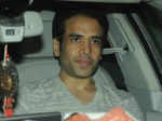 Tushar kapoor arrives at the screening