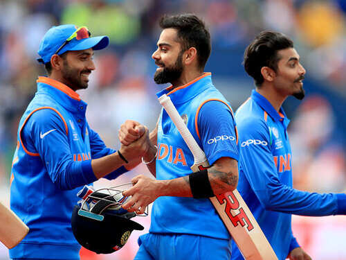 India's road to record fourth ICC Champions Trophy final