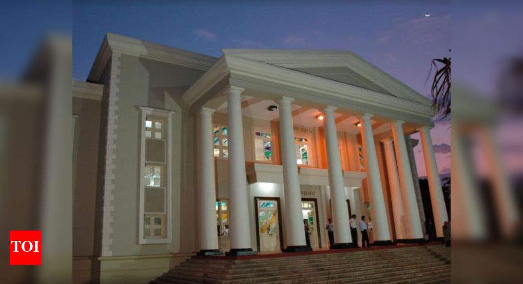 Mangaluru City Corporation may reduce town hall rent | Mangaluru News - Times of India