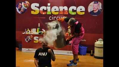 Science Circus gives kids a fun-filled experience