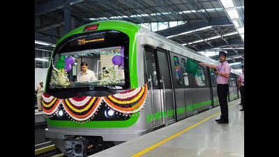Bengaluru Metro zooms out amid balloons & streamers