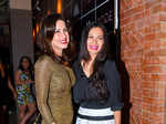 Amrita Raichand and Maria Goretti pose together