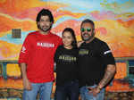 Ankur Bhatia, Shraddha Kapoor and director Apoorva Lakhia smiles for the camera