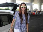 Gauhar Khan snapped by photogs