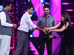 SR Prabhu and SR Prakash Babu receive the Best Film award