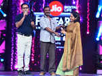 Shweta Mohan's mother Sujatha receives the Best Playback Singer Female award