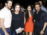 Anil Kapoor, Farah Khan, Suhana Khan and Shah Rukh Khan