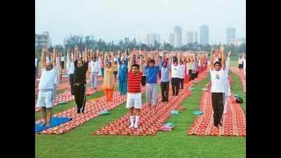 How Noida is gearing up for Yoga Day