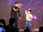 Salman Khan sings with child actor Matin Rey Tangu