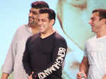 Amar Butala, Salman Khan and Sohail Khan during the promotion of Tubelight