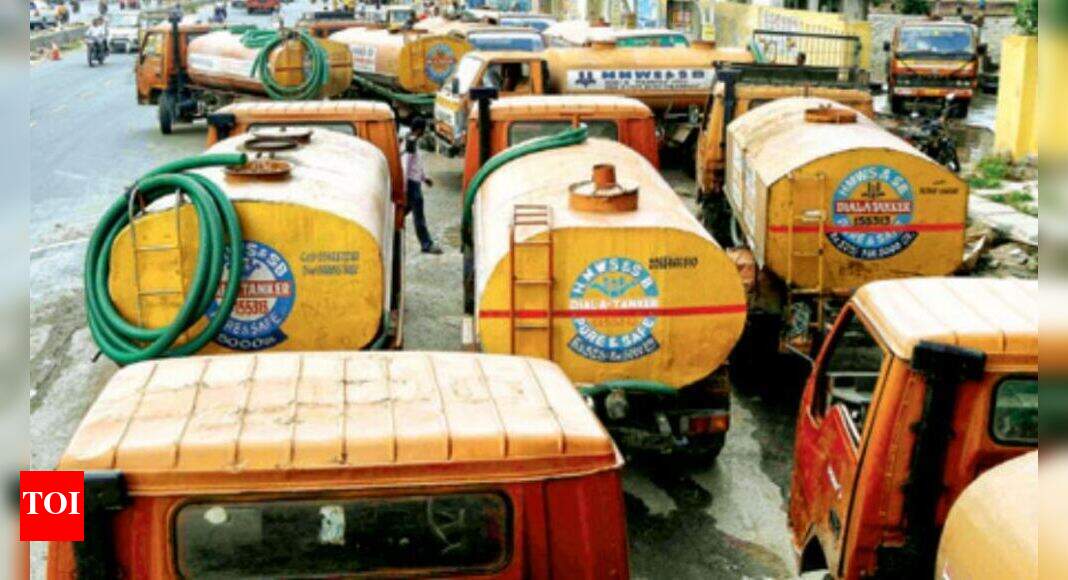 Big dip in demand for water tankers in Hyderabad Hyderabad News