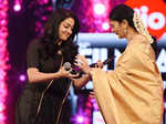 Sudha K Prasad receives the Best Director award the 64th Jio Filmfare Awards South 2017