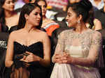 Regina Cassandra and Lavanya Tripathi at 64th Jio Filmfare Awards South 2017
