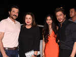 Shah Rukh Khan, Suhana Khan, Anil Kapoor, Farah Khan