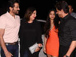 Suhana Khan, Shah Rukh Khan, Anil Kapoor and Farah Khan