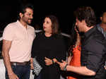 Anil Kapoor, Farah Khan, Suhana Khan, Shah Rukh Khan at Arth restaurant launch party