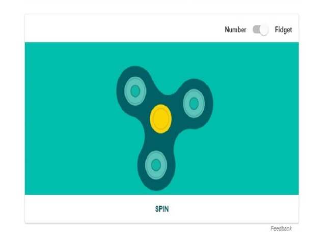 digital fidget spinner
