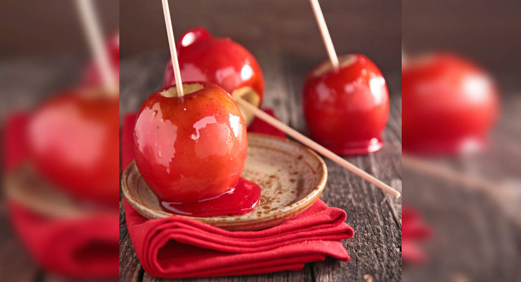 Toffee Apple Recipe How To Make Toffee Apple Recipe Homemade Toffee Apple Recipe 6160