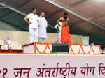 Baba Ramdev at International Yoga Day 2017