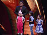 Johnny Lever with kids