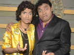 Jamie Lever with her father Johnny Lever