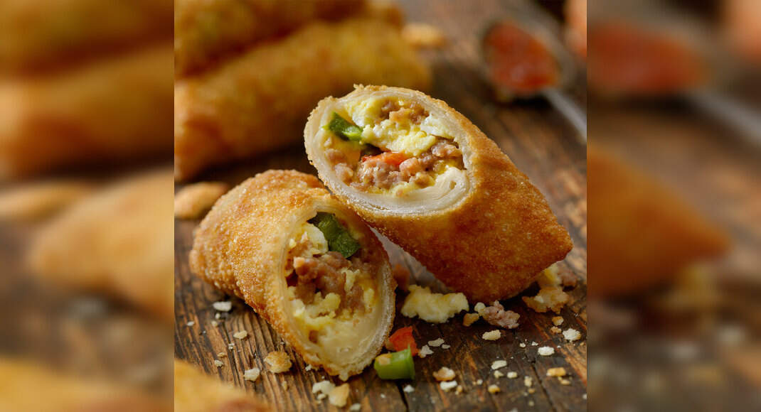 Cheese Egg Roll Recipe: How to Make Cheese Egg Roll Recipe | Homemade Cheese Egg Roll Recipe