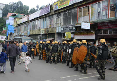 Shutdown continues on seventh day in Darjeeling