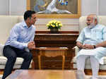 Narendra Modi meets Akshay Kumar