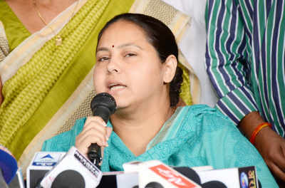 I-T sleuths quiz Lalu's daughter Misa for 7 hours