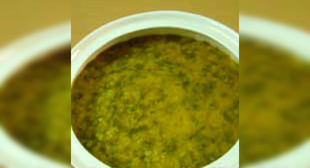 Moong Dal Palak recipe by Nisha Madhulika on Times Food