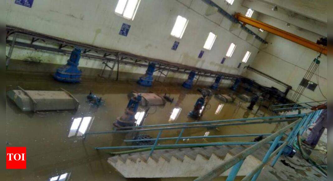 Flooded plant knocks out onefourth of Gurgaon’s water supply Gurgaon