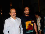 Baba Siddique with son Zeeshan Siddique