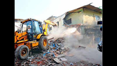 350 illegal structures razed in largest anti-encroachment drive