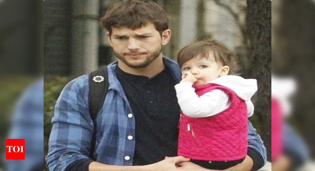 Ashton Kutcher's daughter Wyatt Isabelle Kutcher can speak three languages | English Movie News - Times of India