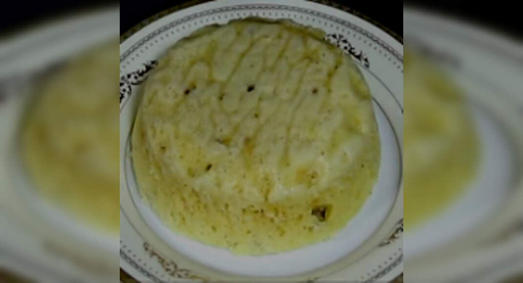 Eggless Apple Cake in Microwave recipe by Nisha Madhulika on Times Food