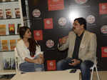 Anand Neelakantan and Sonali Bendre in a discussion