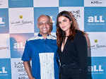 Neeraj Gaba and Lisa Golden pose for the camera