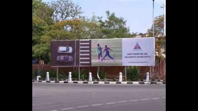 Police ducks Bumrah's bouncers on social networking; remove no-ball poster