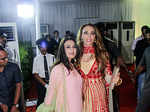 Preity Zinta with Iulia Vântur at Baba Siddique's Iftar party