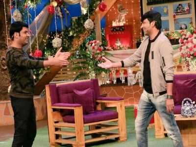 First pics: Chandan Prabhakar shoots for The Kapil Sharma Show, here's how he was welcomed back