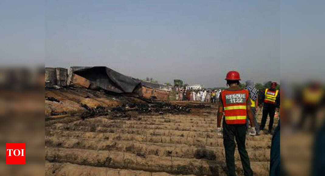 Oil Tanker Explosion In Pakistan Over 140 burnt alive, 100 injured as