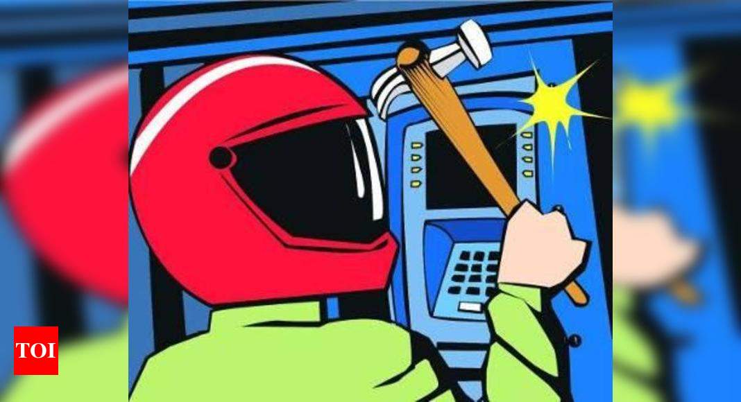 ATM robbery took 30 seconds | Delhi News - Times of India