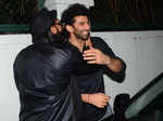 Ranveer Singh gives hug to Aditya Roy Kapoor