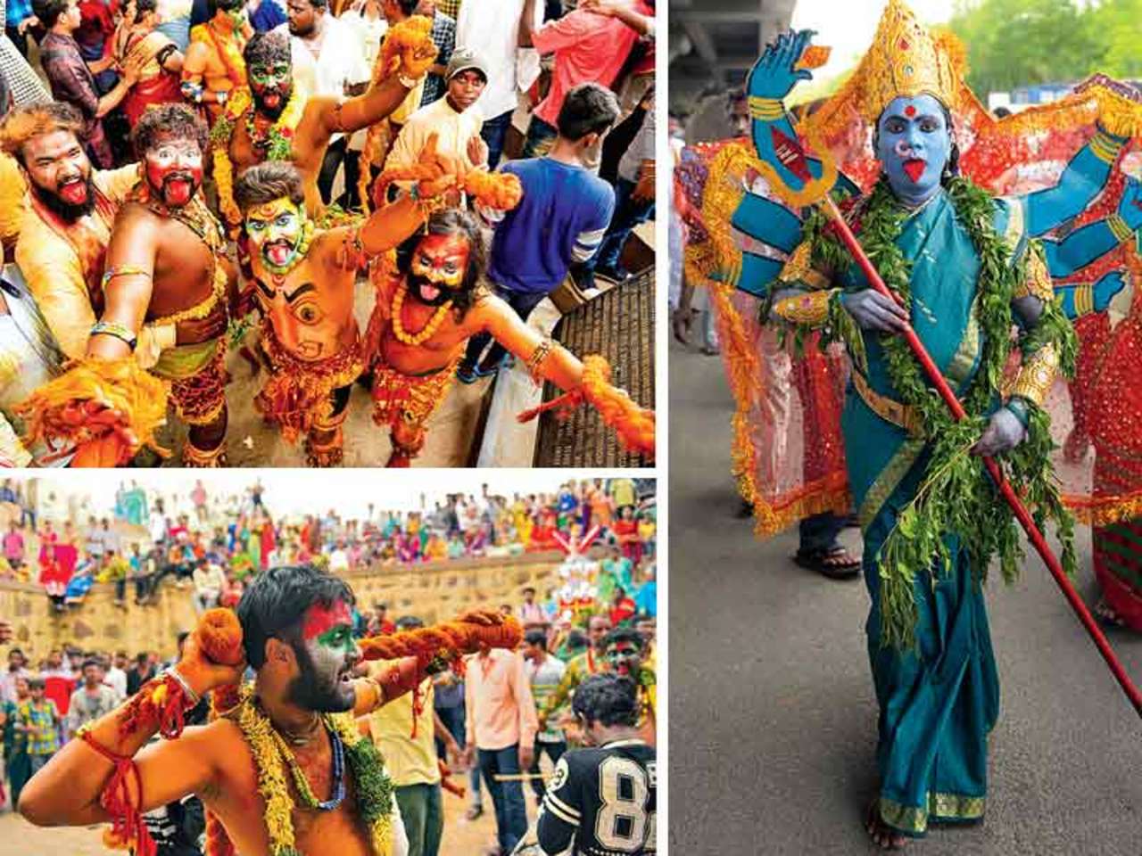 Golconda comes alive with the colours of Bonalu | Hyderabad News ...