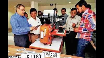 Dealers to fit high-security registration plates now