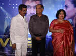 S Thanu and Rajinikanth's wife Latha Rajinikanth during the trailer launch