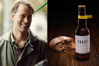 Toast Ale is a beer launched in the UK in 2016 which is made using fresh, surplus bread. (Images courtesy: Erik Nordlund and Mark Wesley)