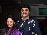 Saraswathi and Krishnakumar at Friday night party