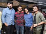 Siddarth Vipin, Aalap Raju, Naresh Iyer and Abhay pose for a photo