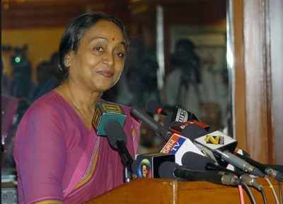 Meira Kumar files nomination, says 'fight of ideology' begins